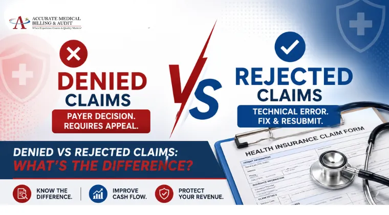 Denied vs Rejected Claims: What’s the Difference?